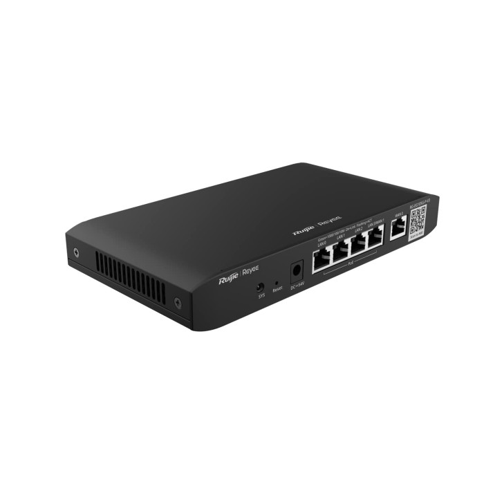Маршрутизатор Ruijie Reyee RG-EG105G-P-V3 (1xGE WAN, 1xGE WAN/LAN, 3xGE LAN, Ruijie Cloud, PoE 54W)
